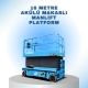 16 metre akulu makasli manlift platform