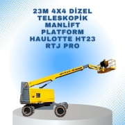 23m 4x4 dizel teleskopik manlift platform haulotte ht23 rtj pro